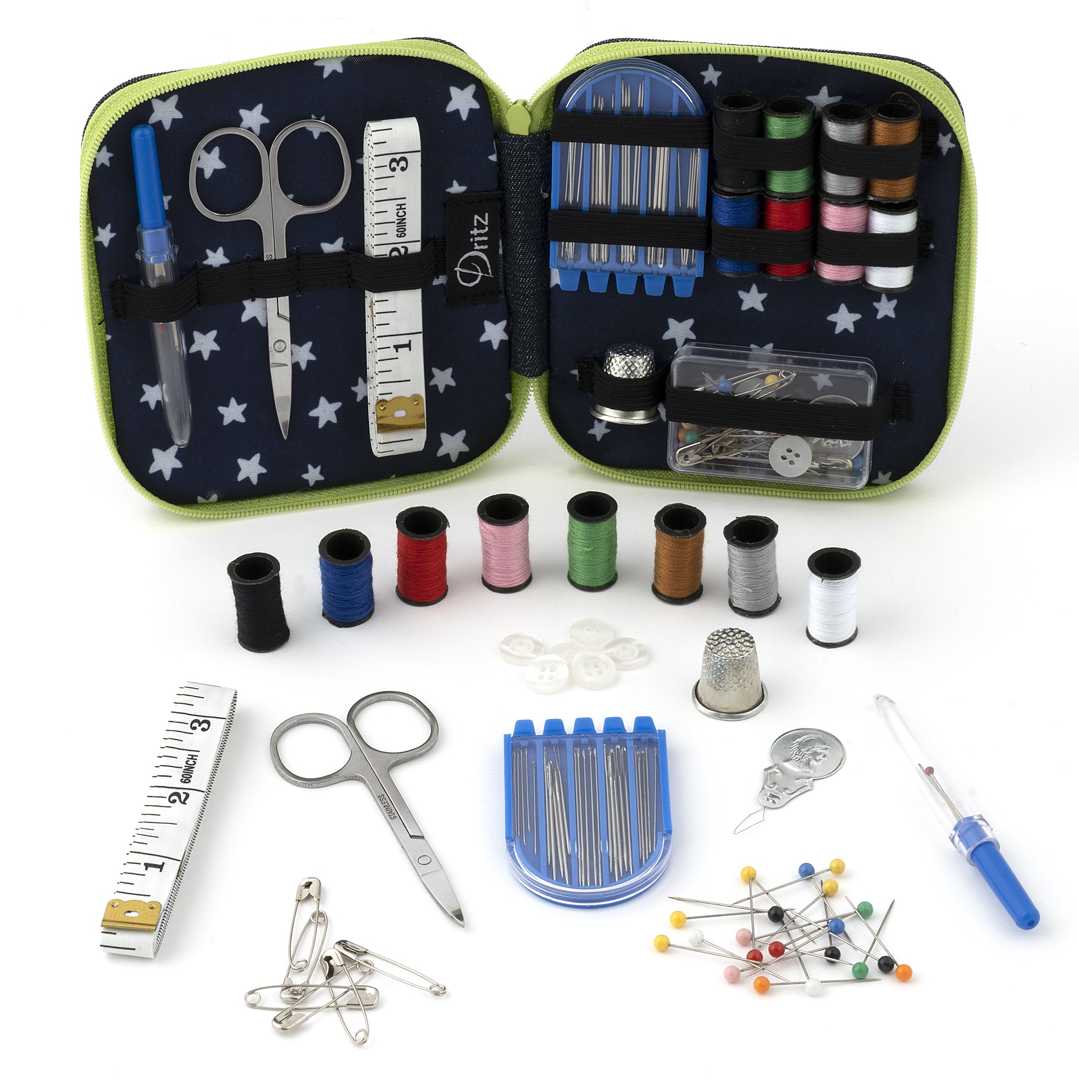 Dritz Sewing Kits 653651 trousse couture bleu marine complète