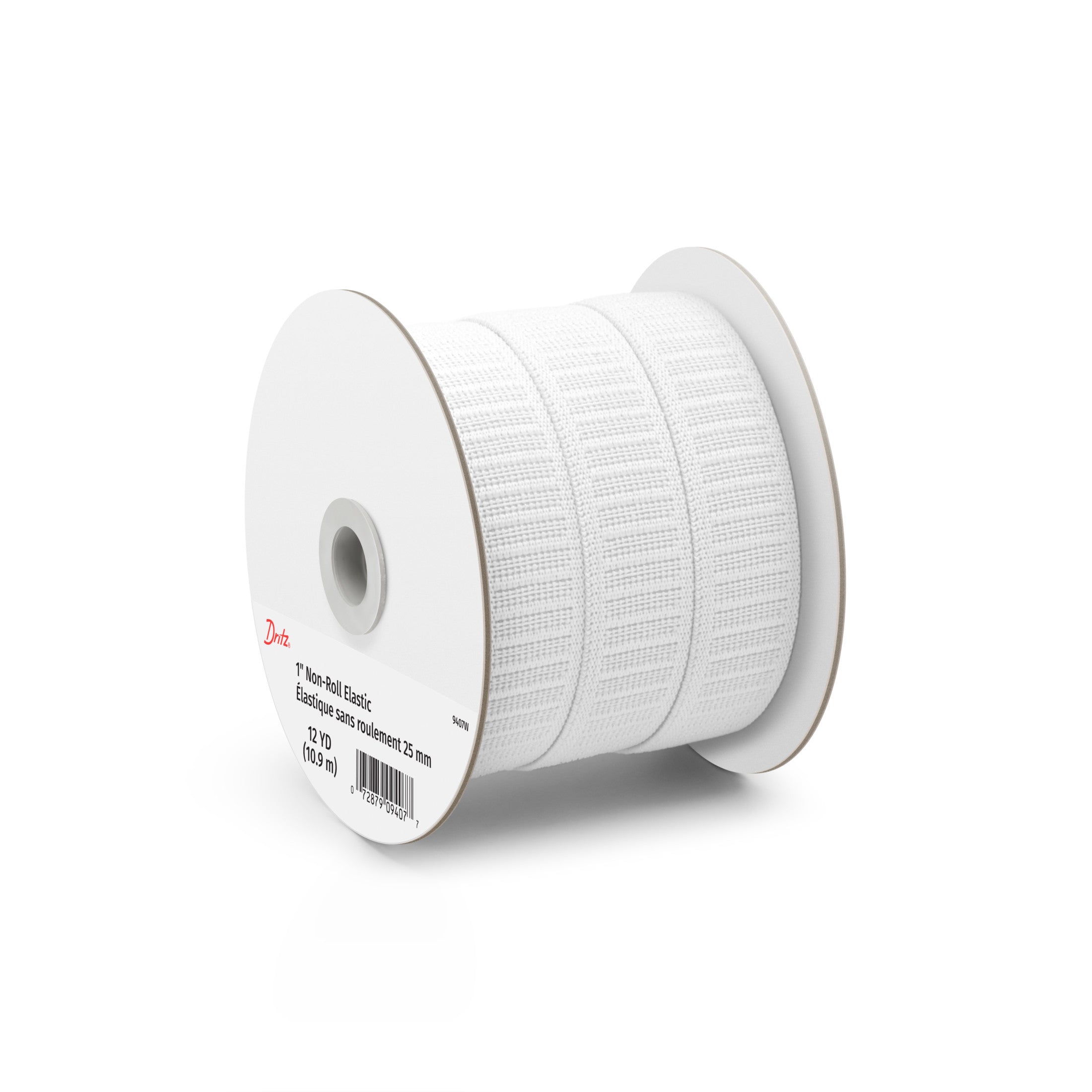 Dritz élastique tissé blanc 25 mm 2,3 m couture