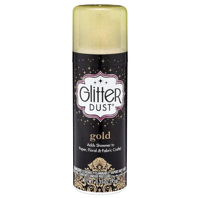 Glitter Dust Spray Paillettes Ultra-Fin Or 95 g