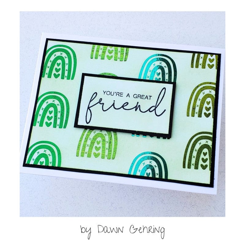 Deco Foil Shades of Green feuille foil vert 20 feuilles