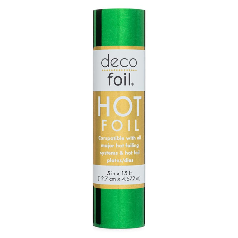 HeatnBond Deco Foil HOT Lucky Green rouleau foil à chaud 12,7 cm x 4,57 m