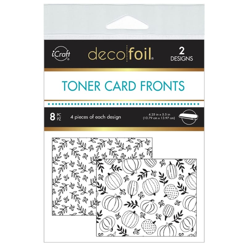 HeatnBond Deco Foil Whimsical Fall feuilles toner 8 feuilles A2