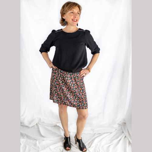Kitac Jupe Kate kit couture femme viscose élastique
