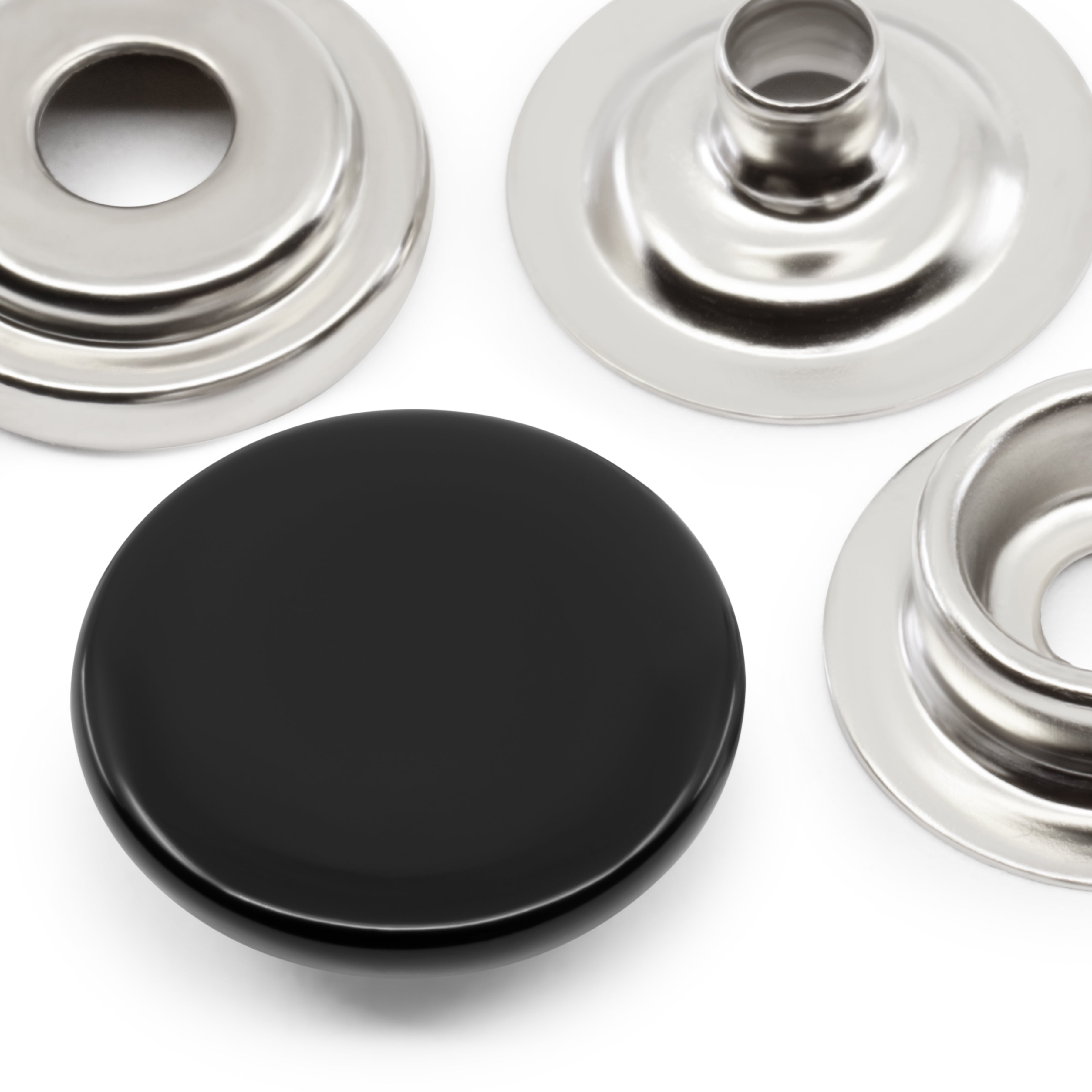 Dritz Fasteners Boutons pression robustes 15 mm 60 jeux