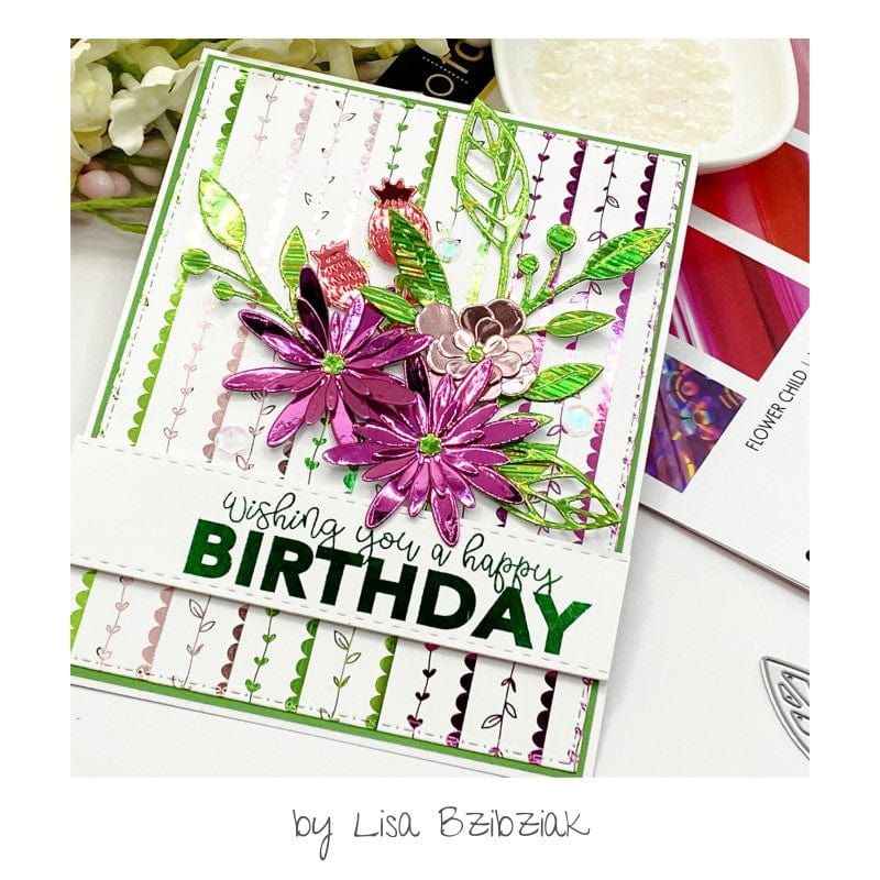 Deco Foil Color Harmony foil transfert 20 feuilles tons roses