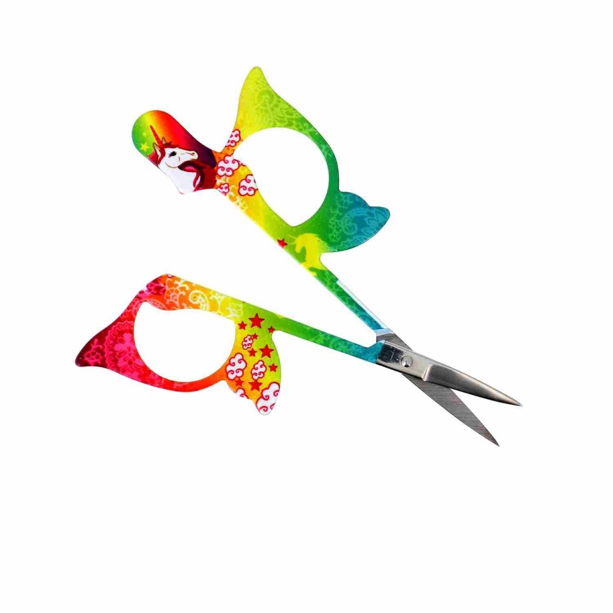 Bohin Coupe Ciseaux broderie Licorne arc-en-ciel 10 cm fils