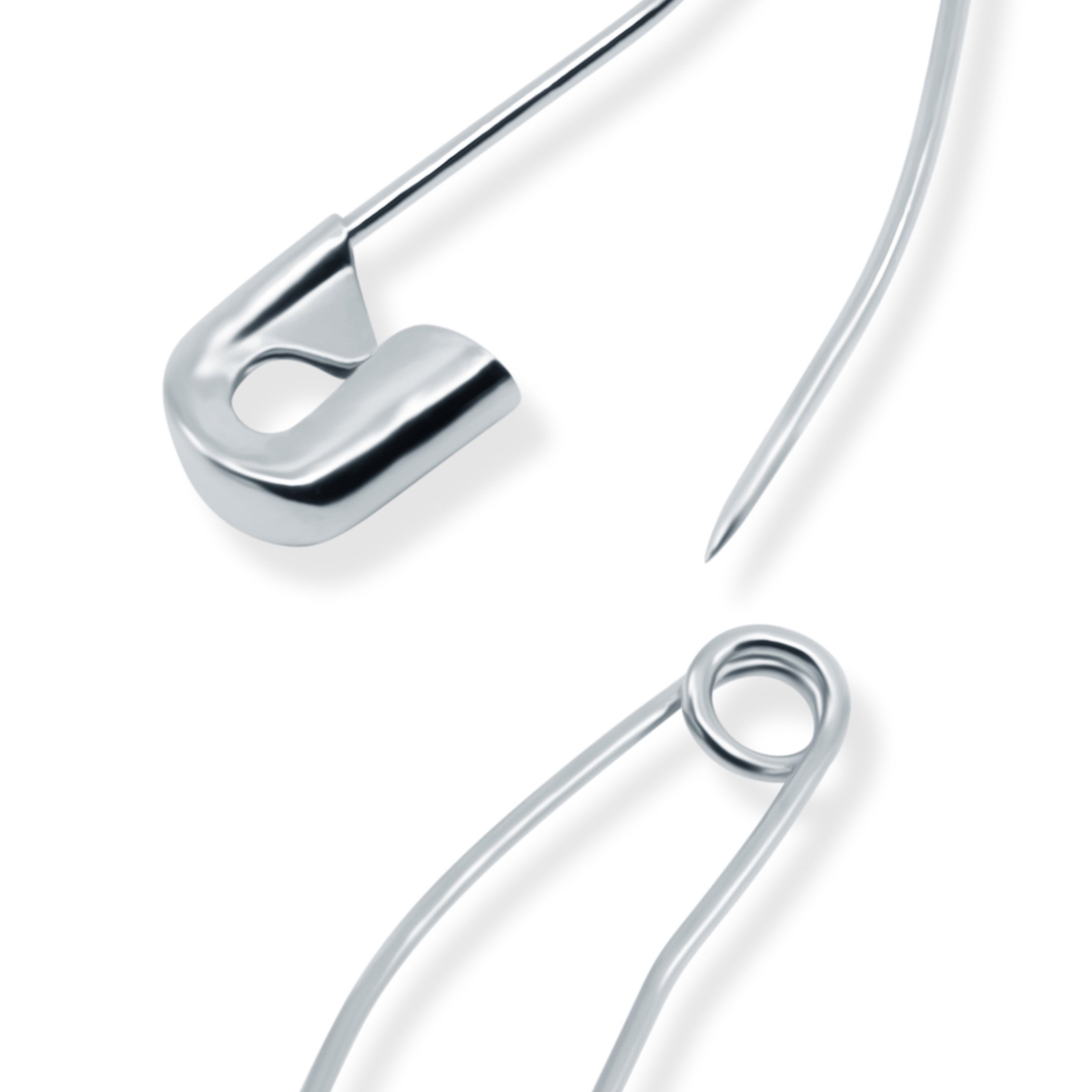 Dritz épingles de sûreté courbes nickel 27 mm 300 pcs