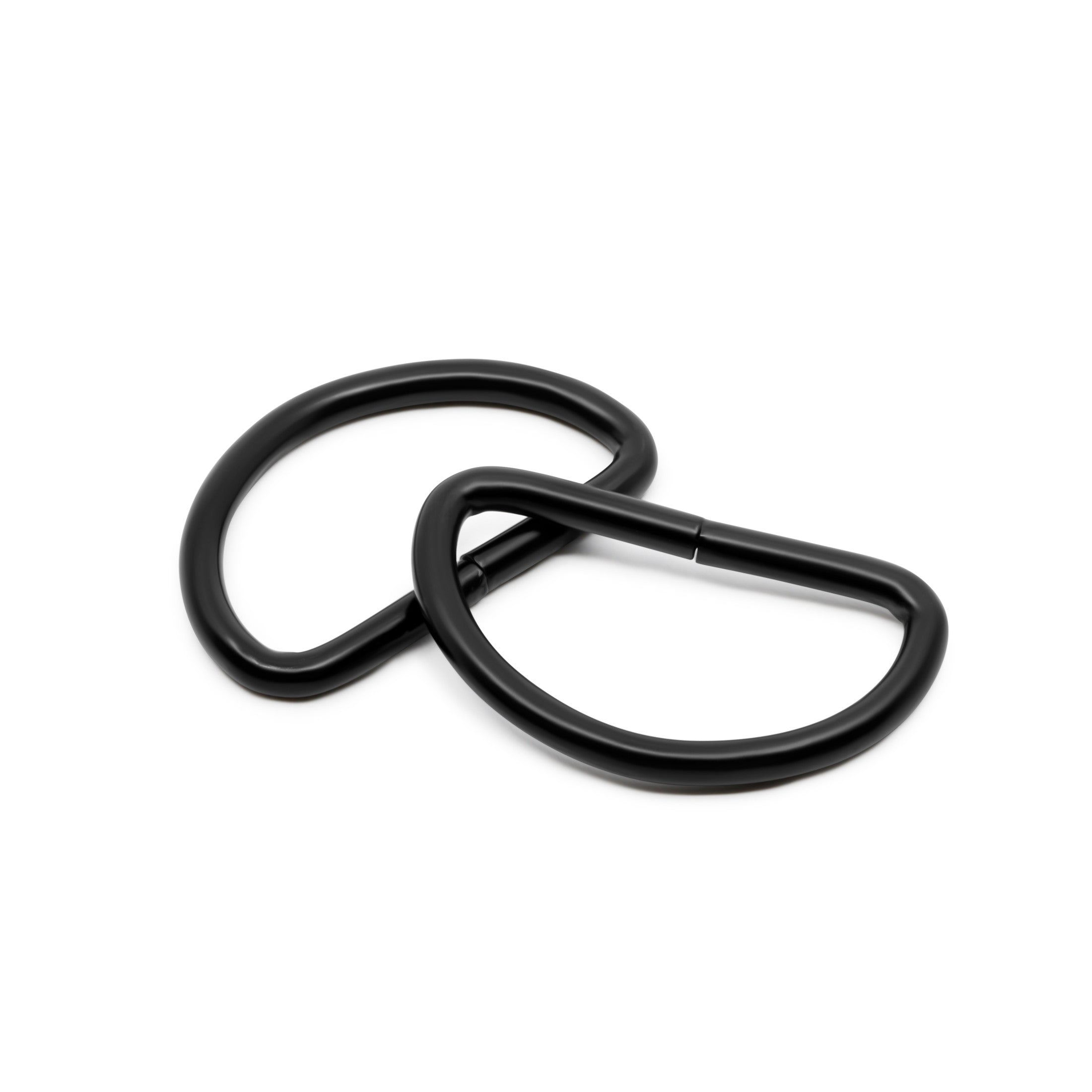 Dritz anneaux en D noirs 38 mm sangle 2 pcs