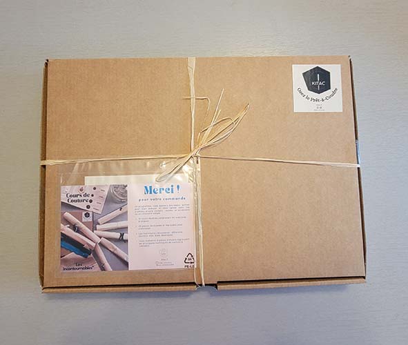 Kitac Kit Les Incontournables Apprendre à Coudre Débutant 9 Pièces