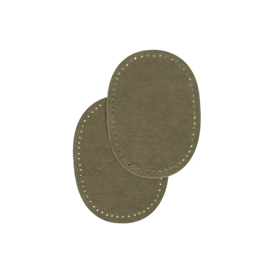 Bohin Renforts pièce souplesse kaki 7x9,5 cm paire