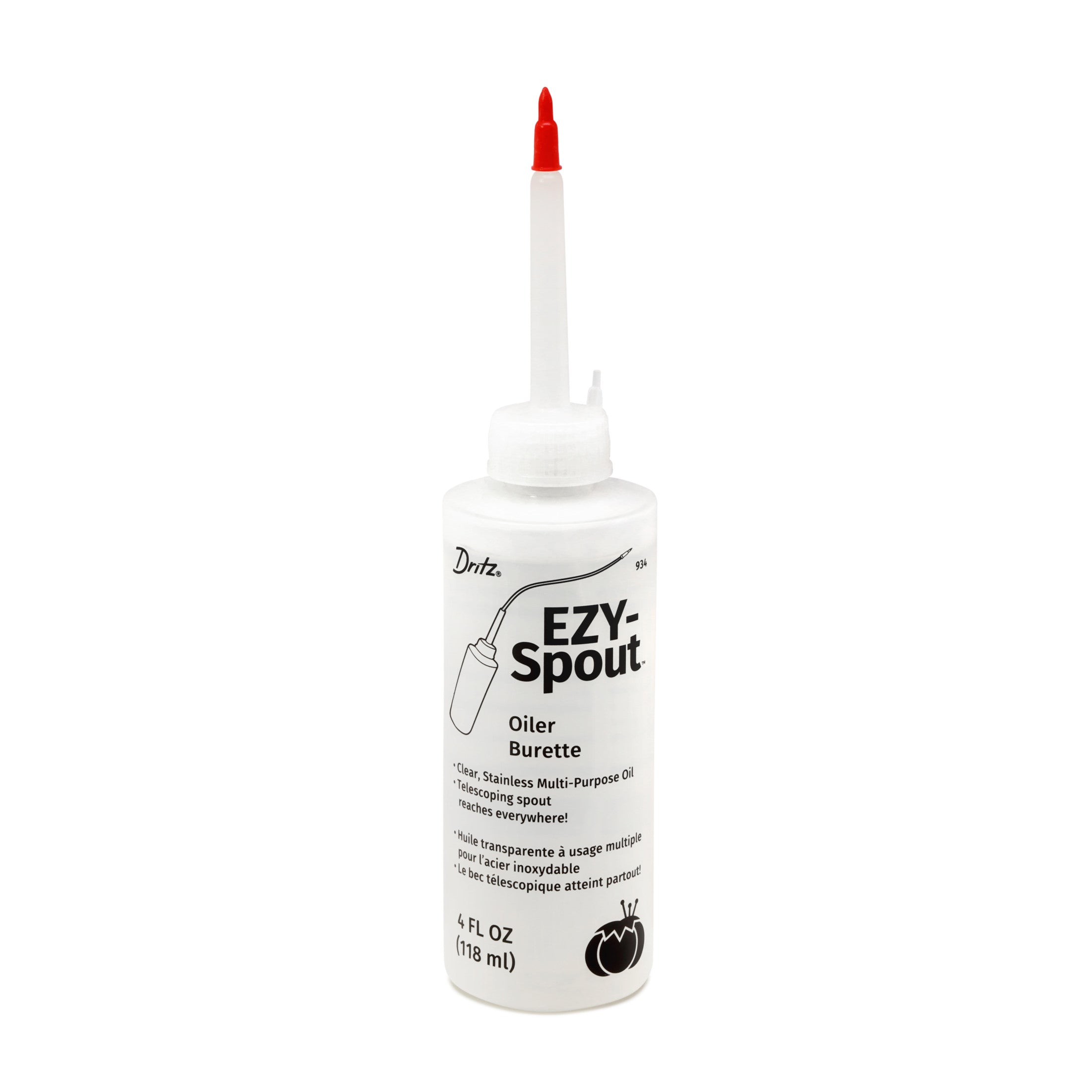 Dritz 934 huile machine à coudre bec 118 ml EZY