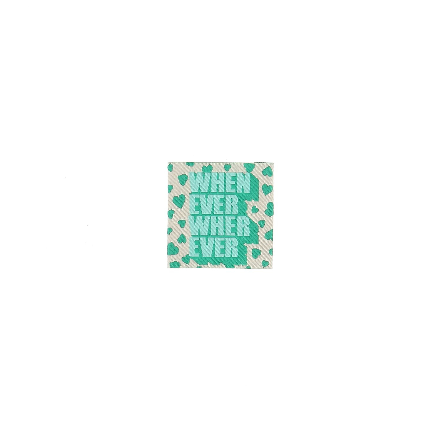 Bohin Étiquettes coudre Whenever wherever 3,5 cm