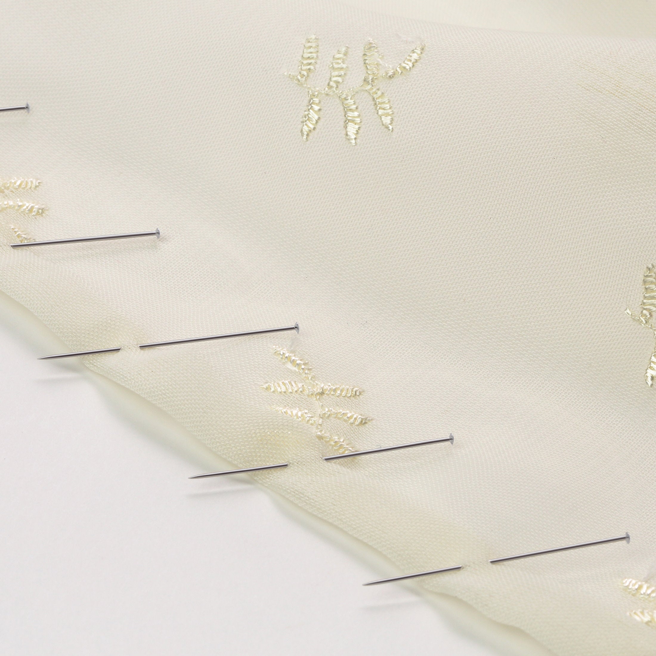 Dritz 110 épingles fines nickel 250 pièces tissu fin