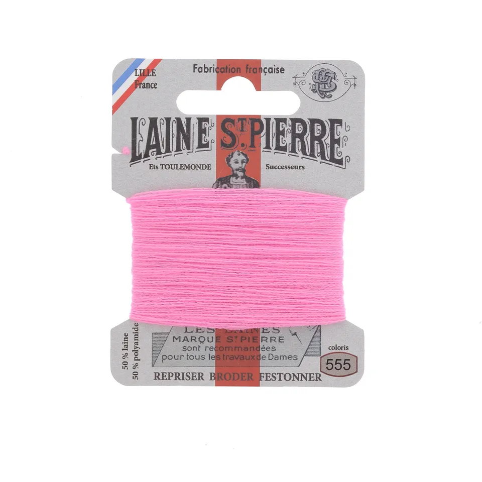 Bohin Laine St Pierre fil à broder Chair 565 laine