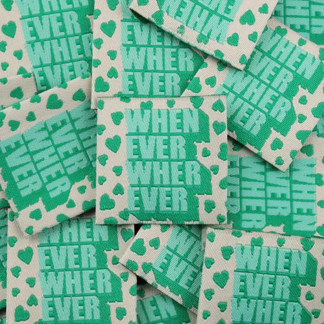 Bohin Étiquettes coudre Whenever wherever 3,5 cm