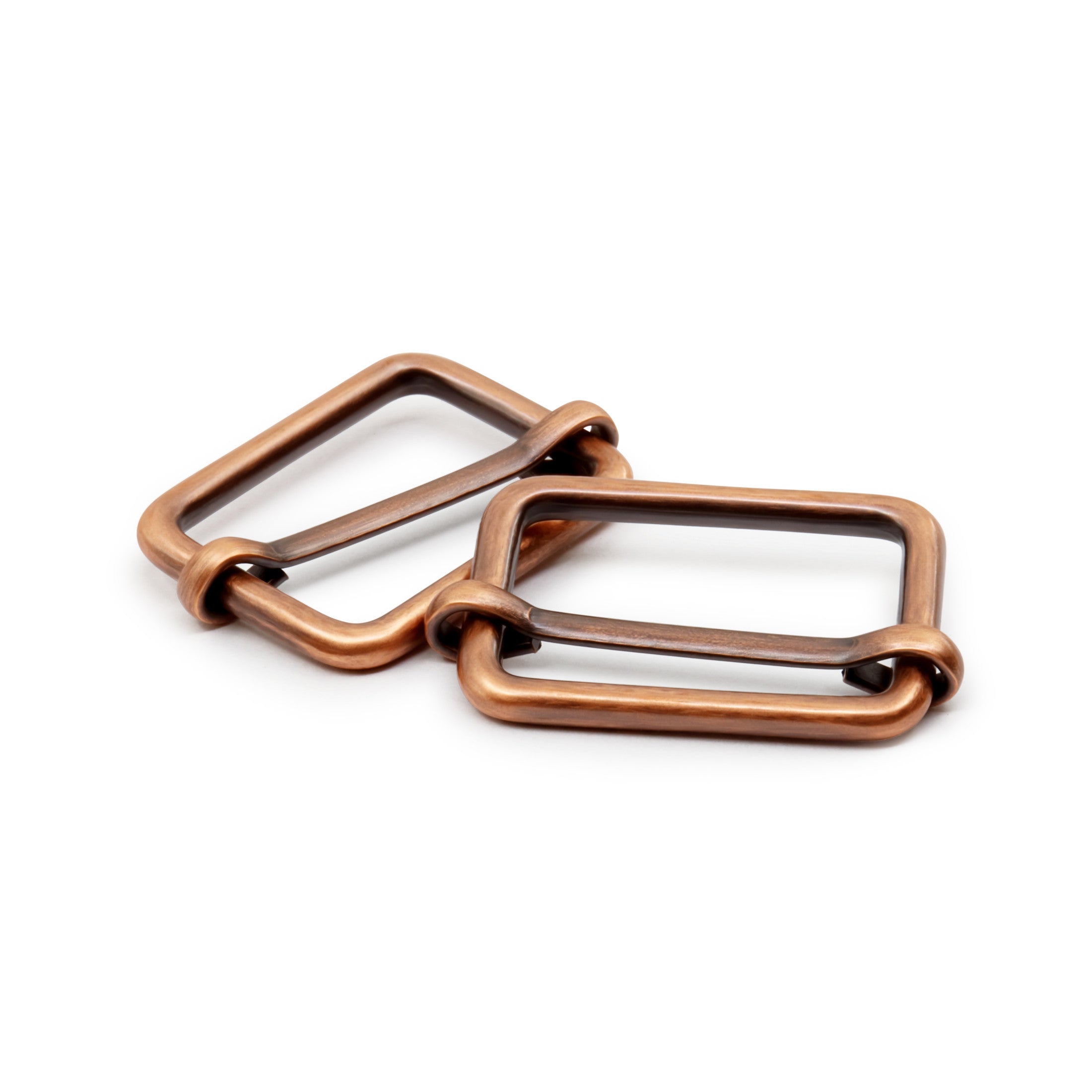 Dritz Boucles Coulissantes Cuivre 25mm x2 Sangle Sac