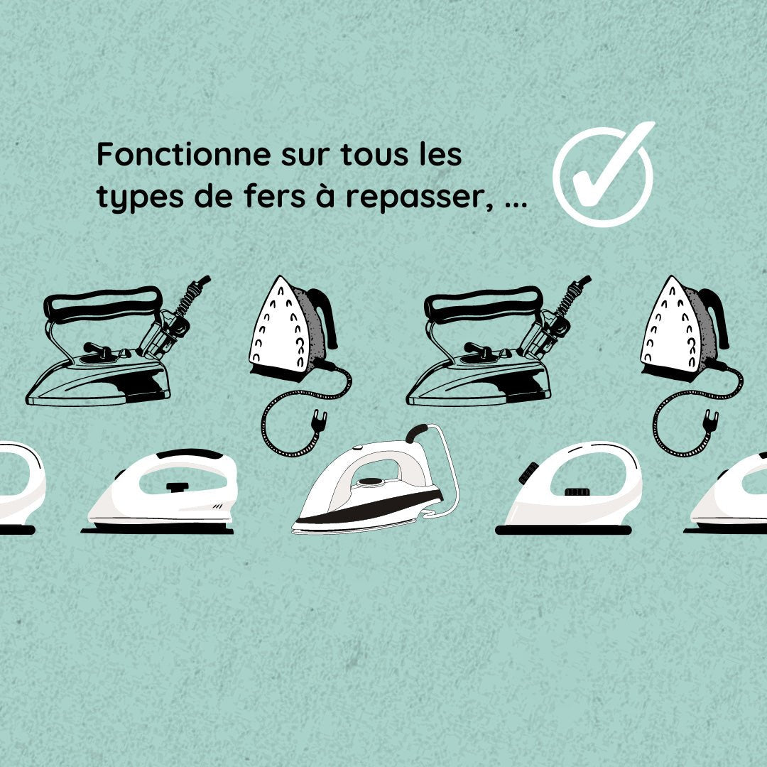 Odif Iron Cleaner nettoyant fer à repasser sans acide