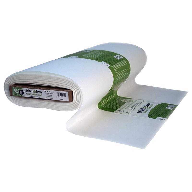 StitchnSew Renfort cousu moyen blanc 50,8 cm x 1,83 m entoilage