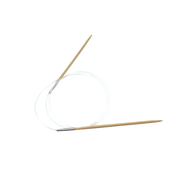 Bohin aiguilles circulaires bambou 80 cm n°5