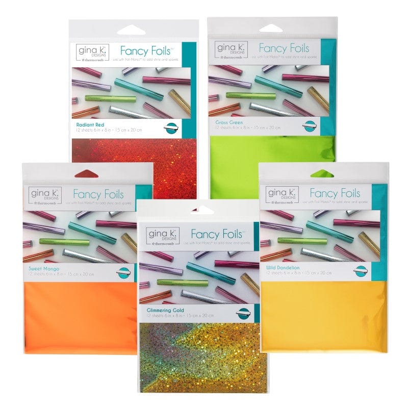 HeatnBond Gina K. Designs Fancy Foil Essential Autumn feuille transfert