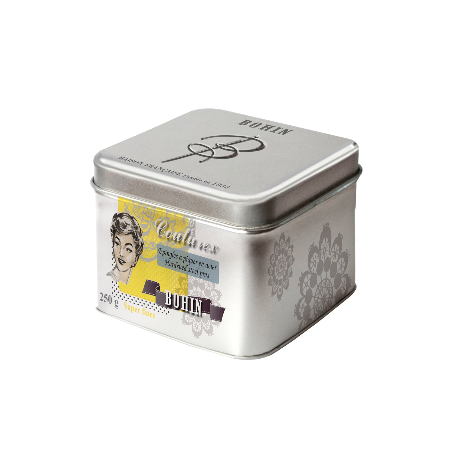 Bohin Épingles super-fines EC6 N°4 30 mm boîte 200