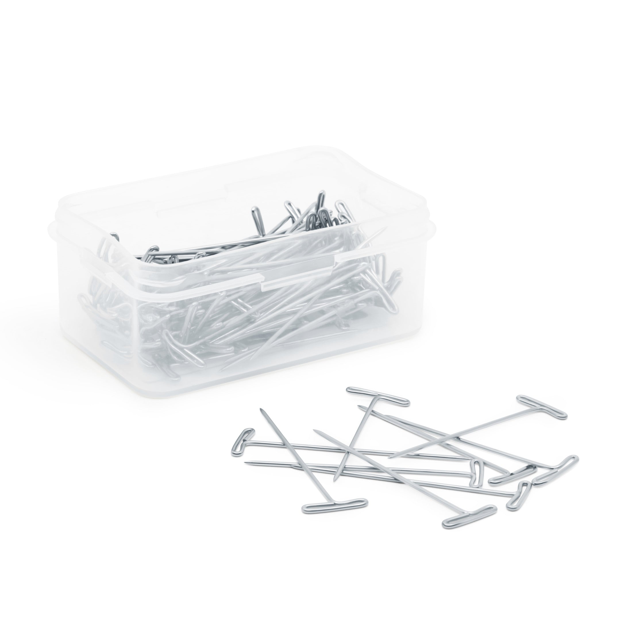 Dritz 44008 épingles T nickel 50 mm boîte 100 pièces