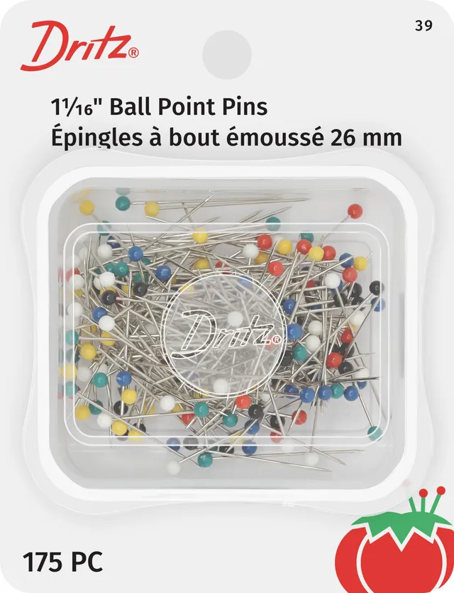 Dritz épingles boule 27 mm jersey assorties