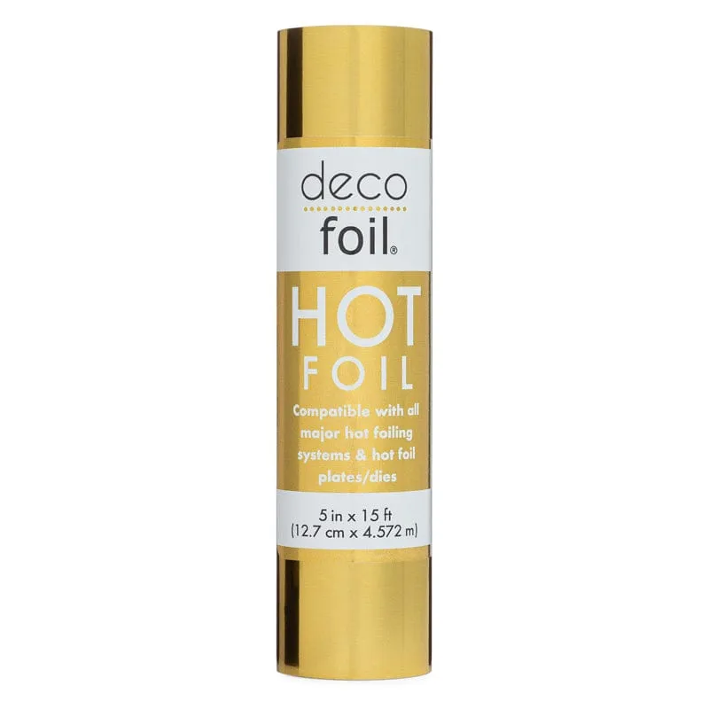 Deco Foil HOT feuille dorure or 12,7 cm x 4,57 m