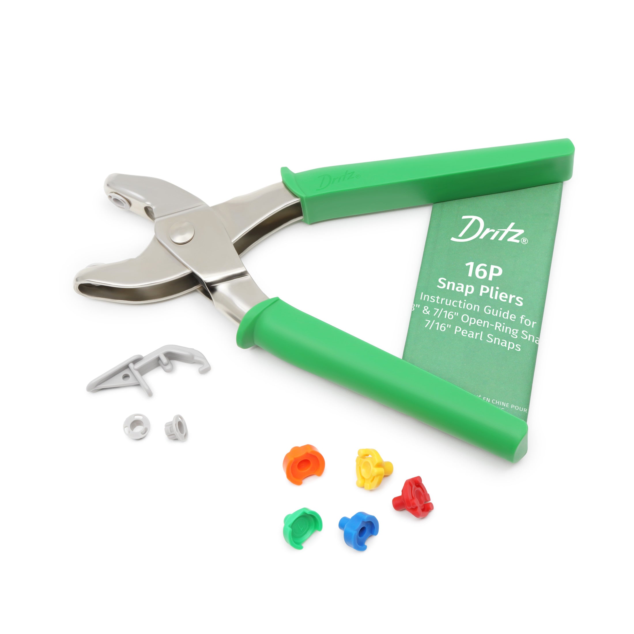 Dritz Pince à Pressions 10/11 mm Verte Kit Couture Bébé