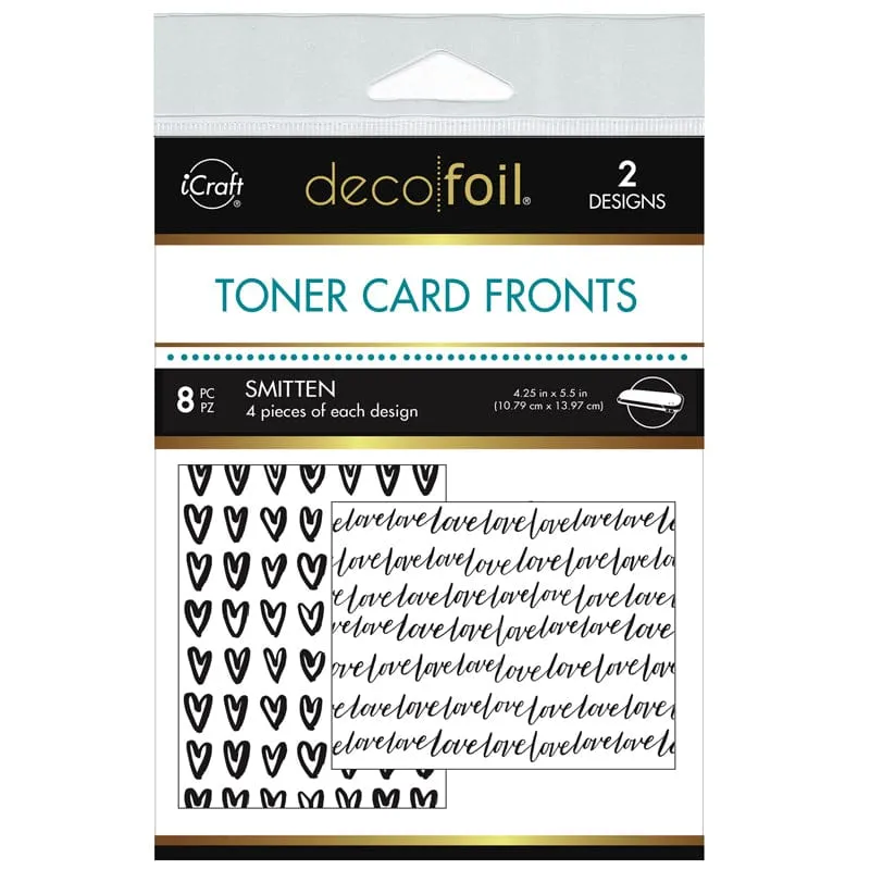 HeatnBond Deco Foil carte toner Smitten 8 feuilles