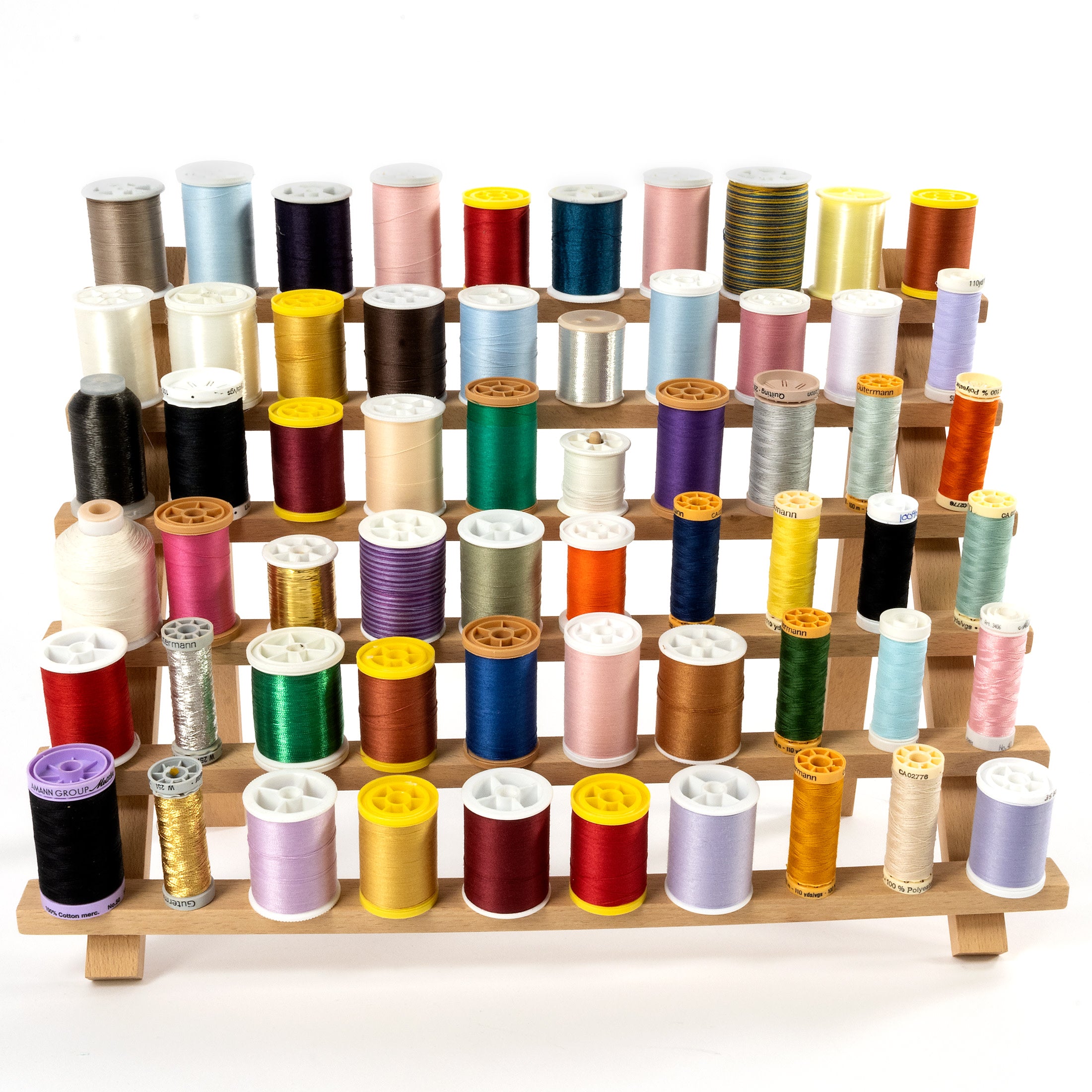Dritz Wooden Thread Rack Porte-Fils Bois 60 Bobines