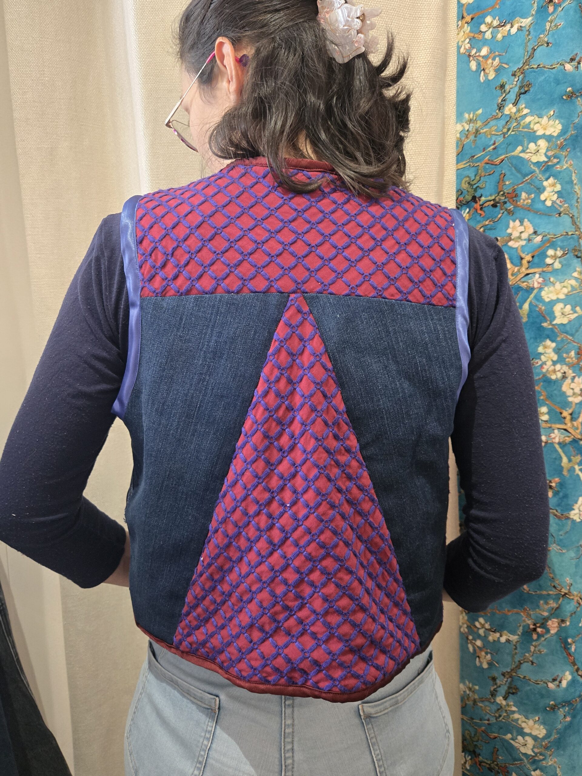 La Textilerie Couture gilet patchwork matelassé cours couture cycle