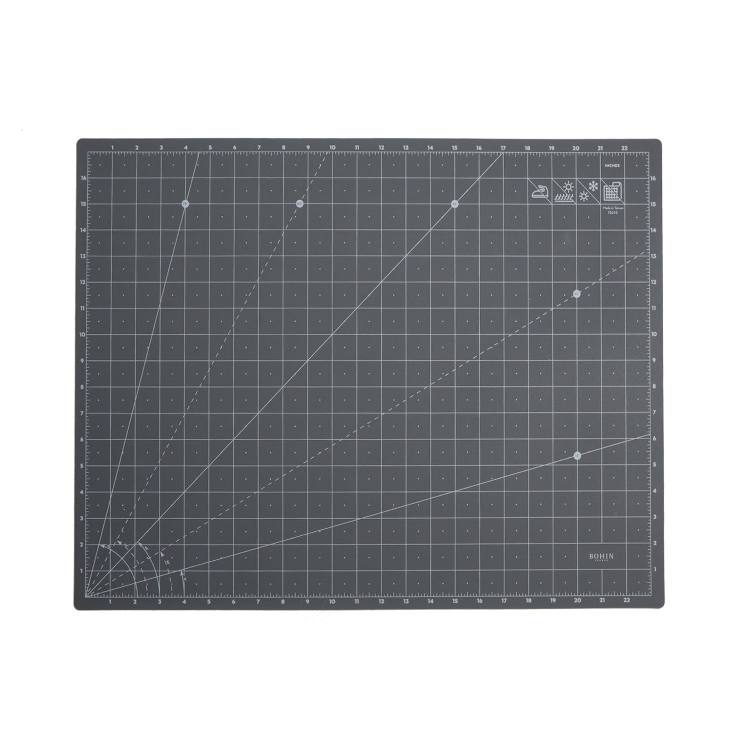 Bohin plaque coupe auto-cicatrisante 45 x 30 cm tissu