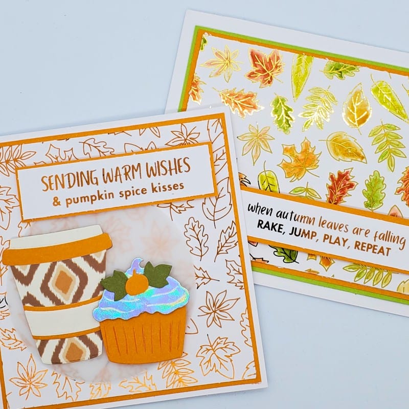 HeatnBond Deco Foil Harvest carte à foil A2 8 feuilles
