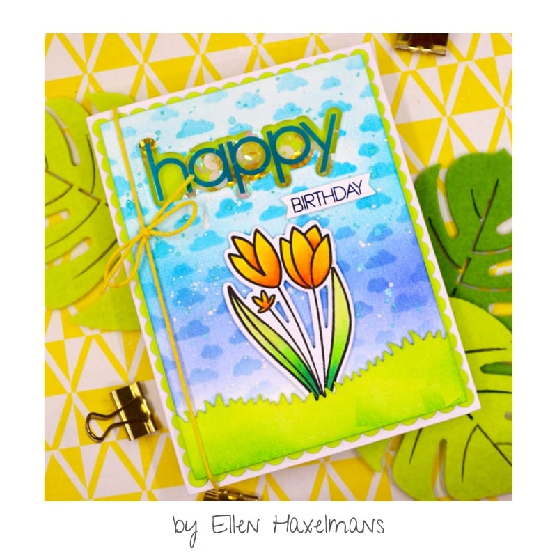 Deco Foil Toner carte à foiler A2 Happy Everything 8 feuilles