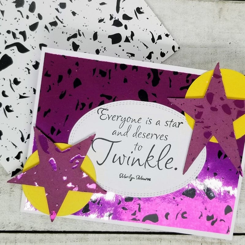 Deco Foil Design Haven carte toner A2 8 feuilles à foiler
