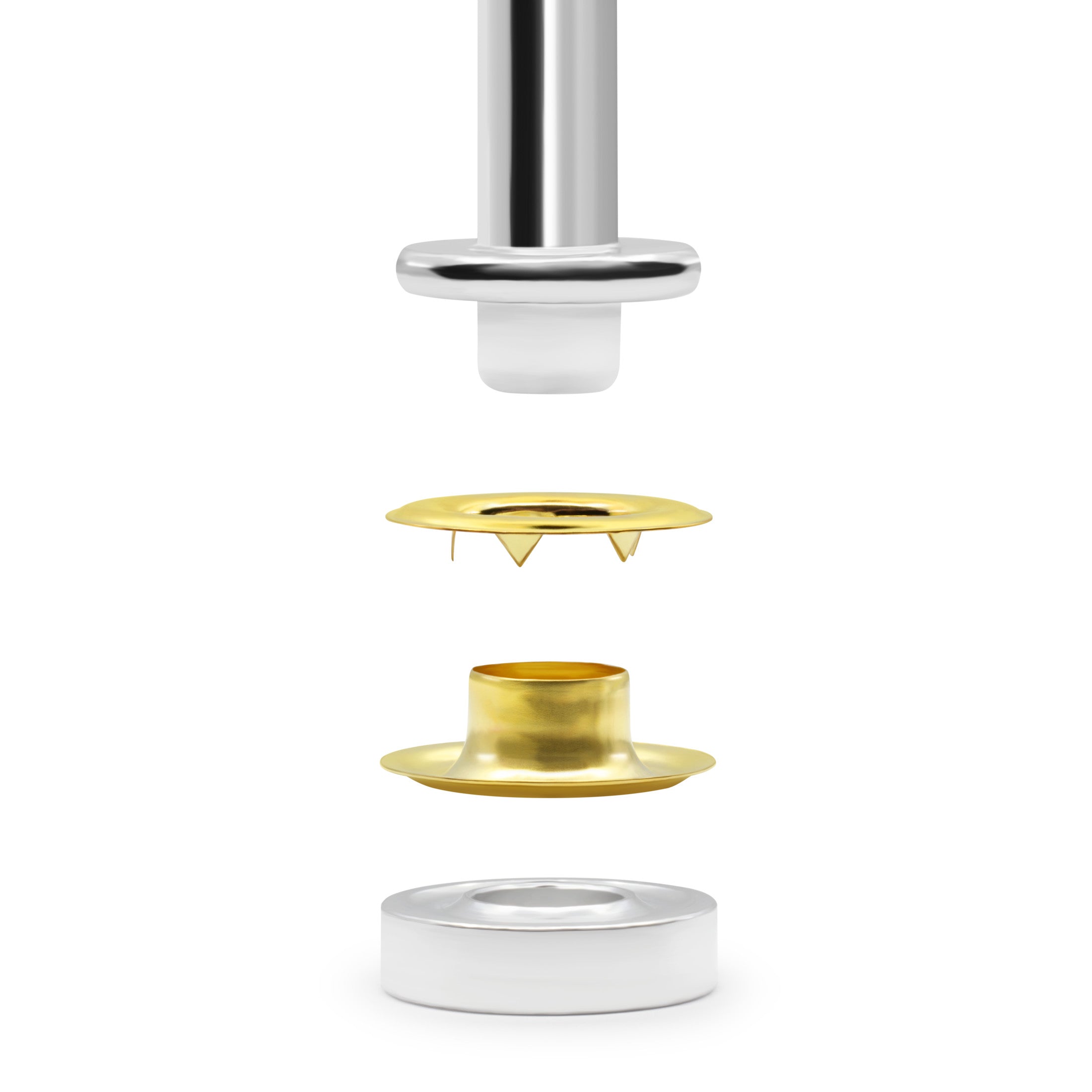 Dritz Fasteners Oeillets Extra Larges Laiton 11 mm x10