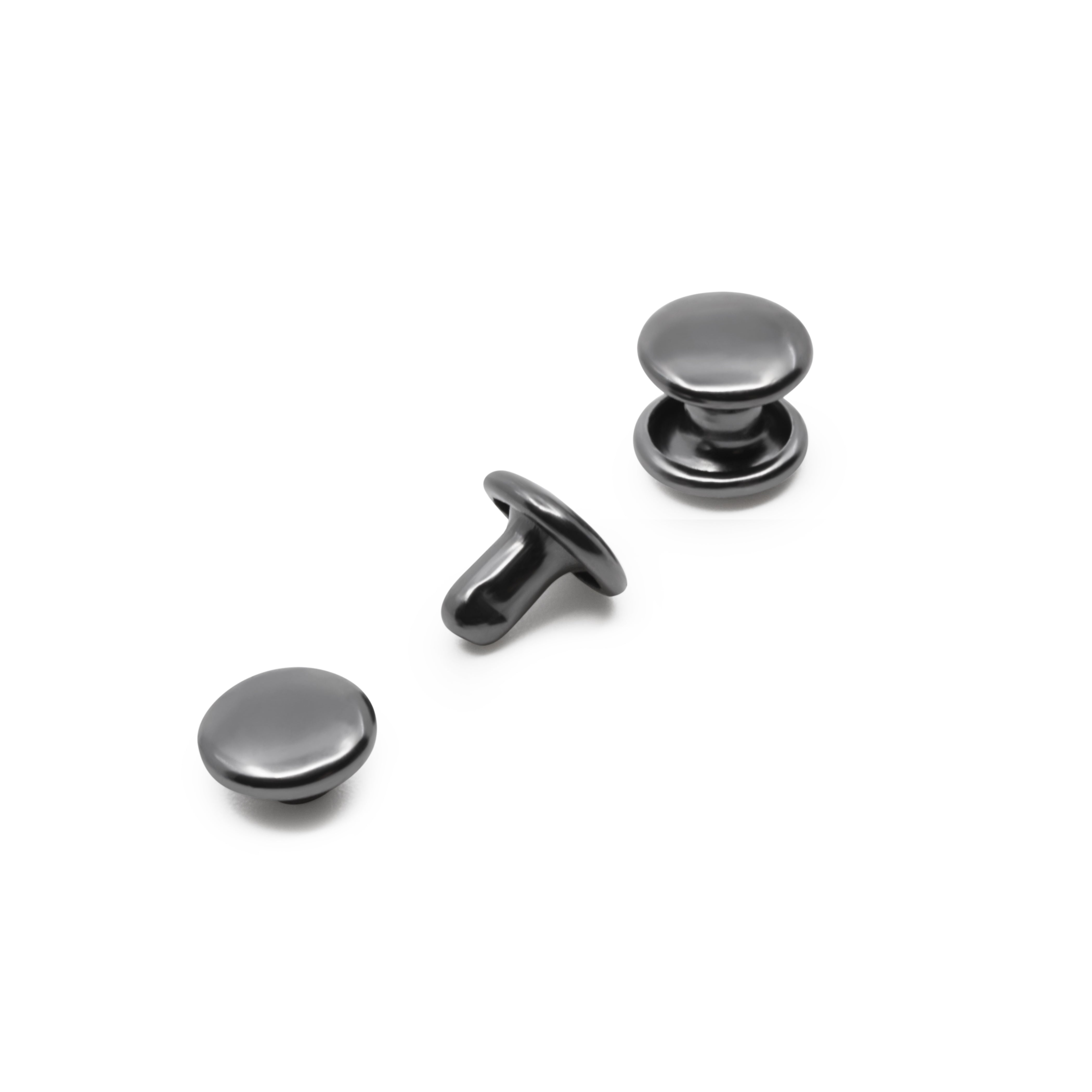 Dritz Double-Cap rivets laiton brossé 8 mm x24