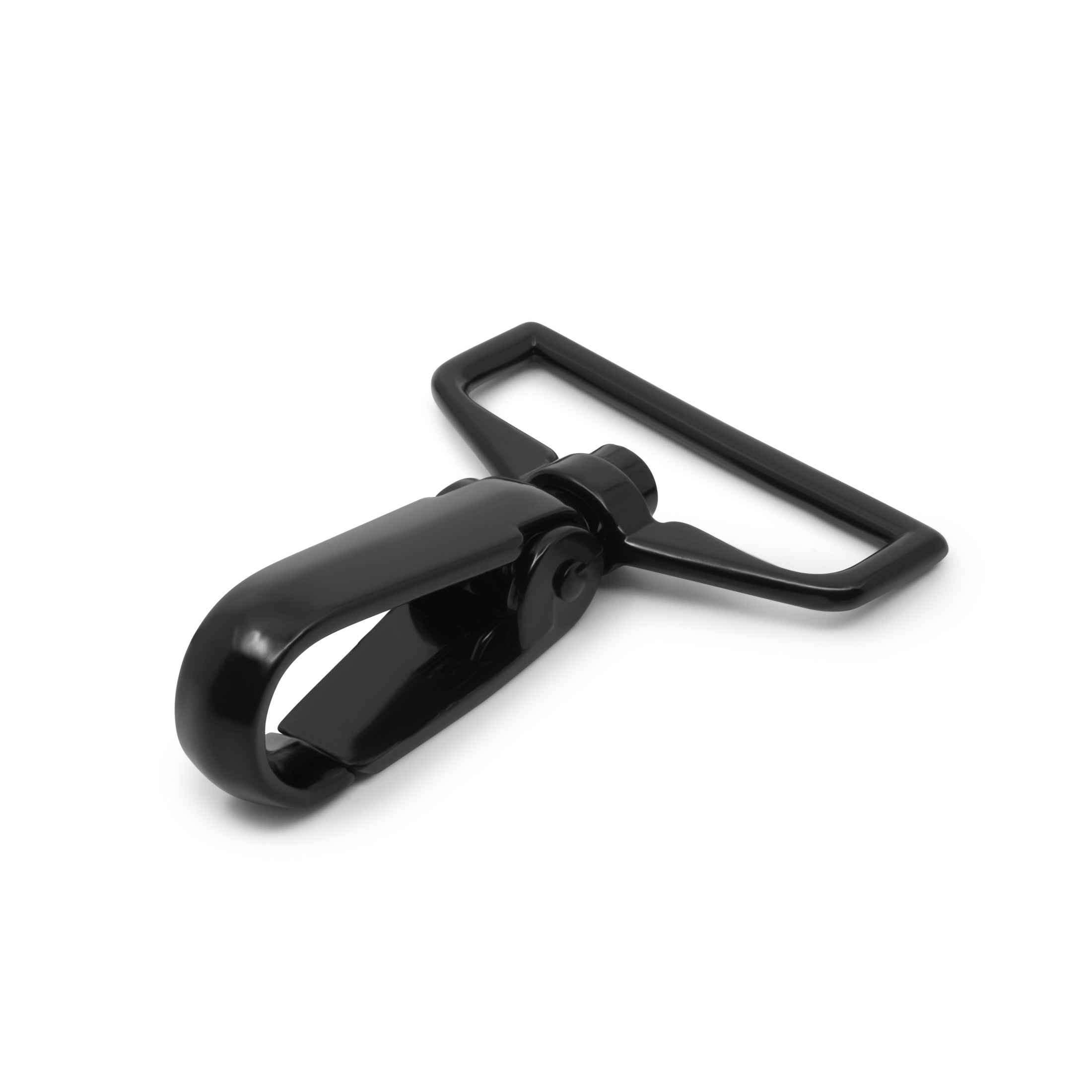Dritz mousqueton pivotant sangle 38 mm noir