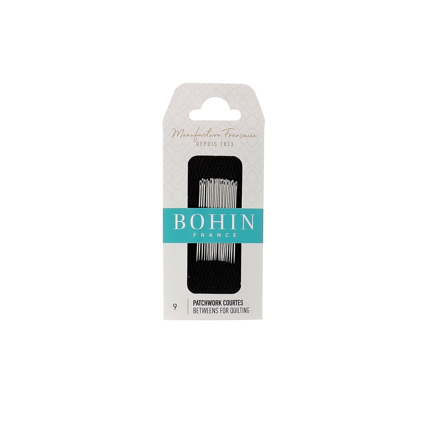 Bohin Aiguilles Patchwork Courtes N°7 – Aiguille Couture Main