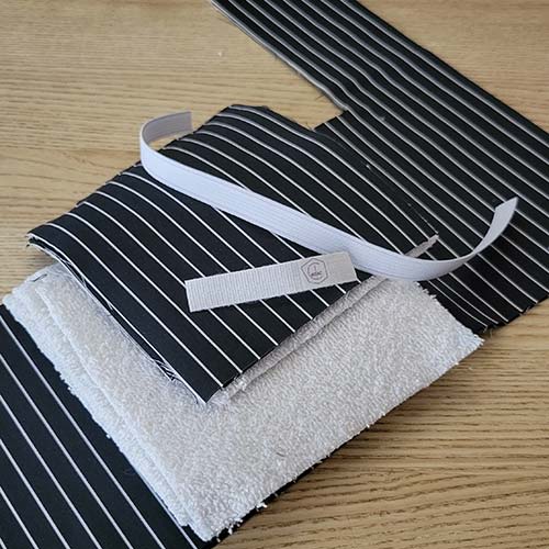 Kitac Pochon 8 Lingettes kit couture facile éponge