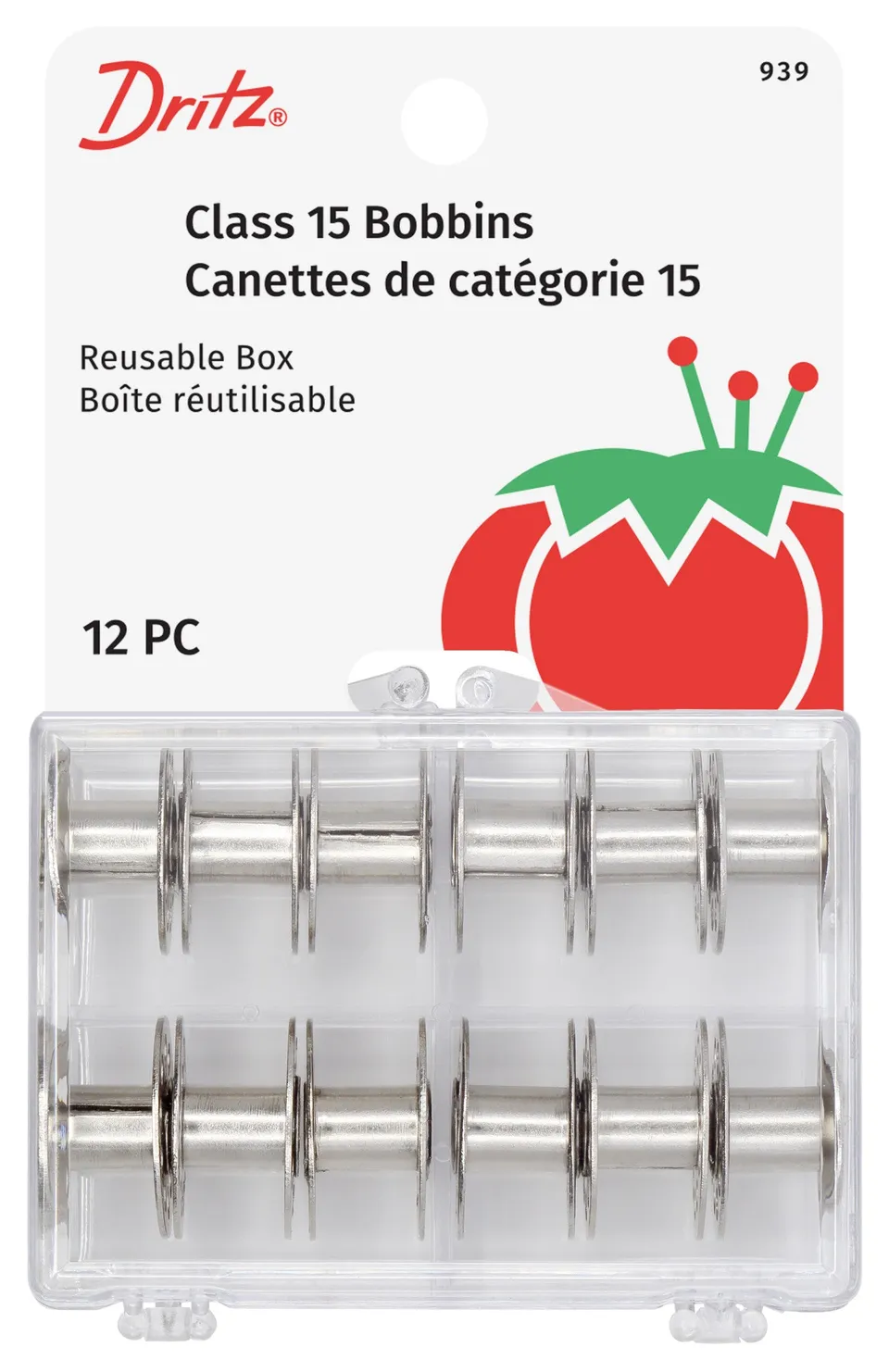 Dritz 939 canettes classe 15 boîte 12 pc métal