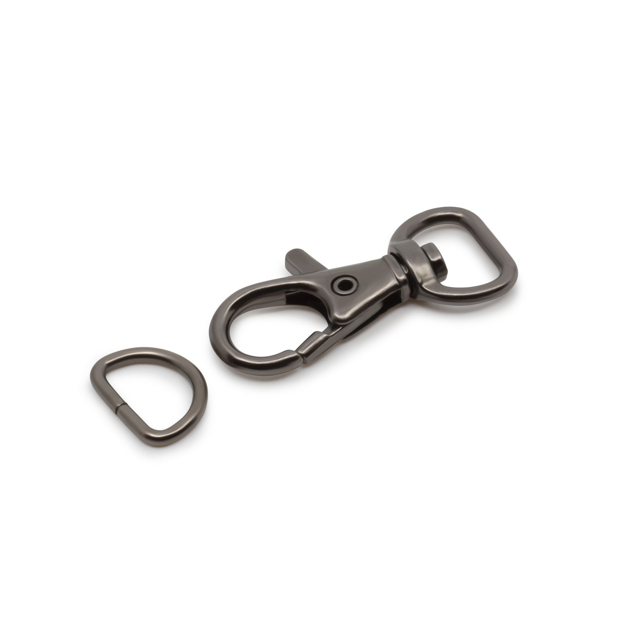 Dritz mousqueton + anneau D laiton antique petit