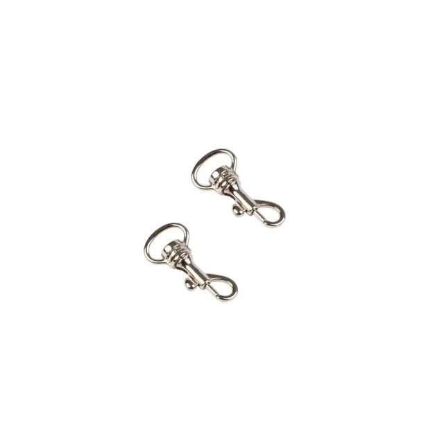 Bohin Accessoires de confection Fermoir mousqueton acier 35/45 mm x2