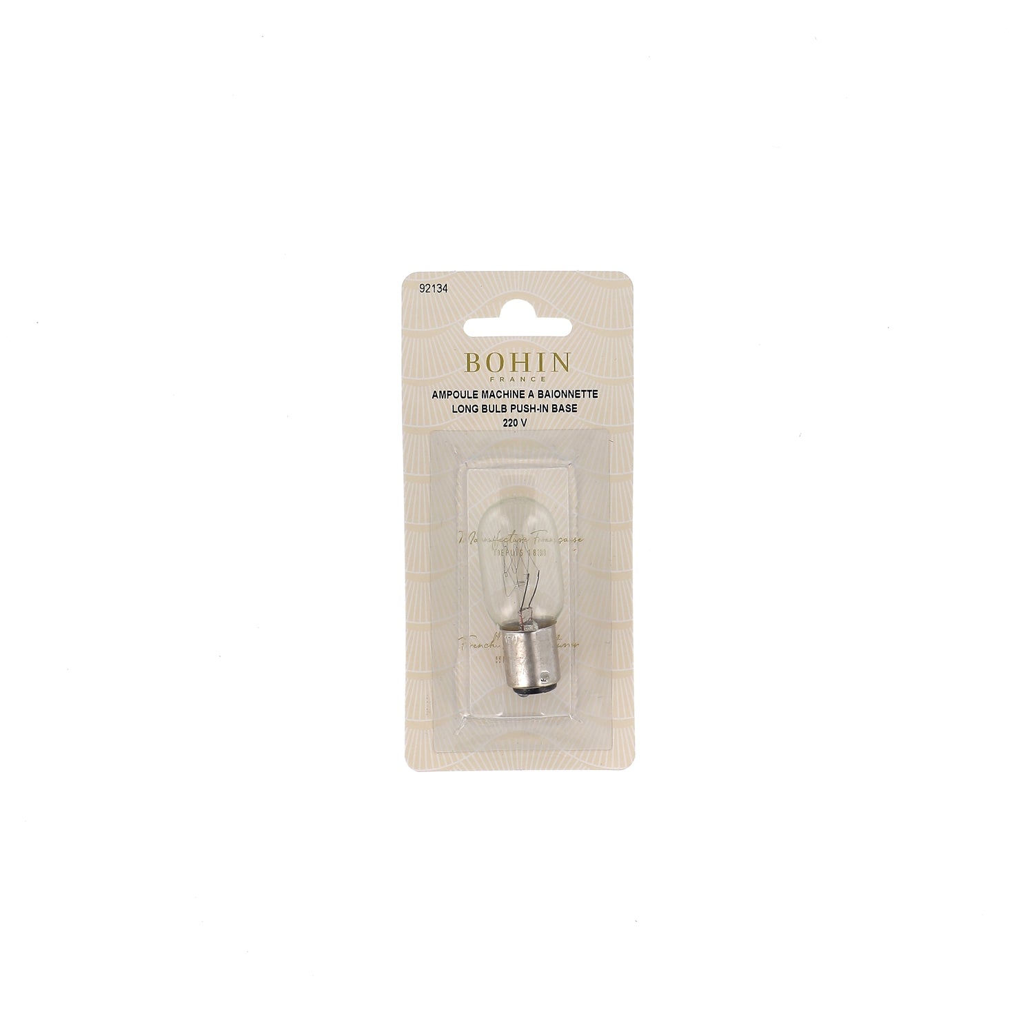 Bohin Accessoires machine Ampoule à vis / baïonnette