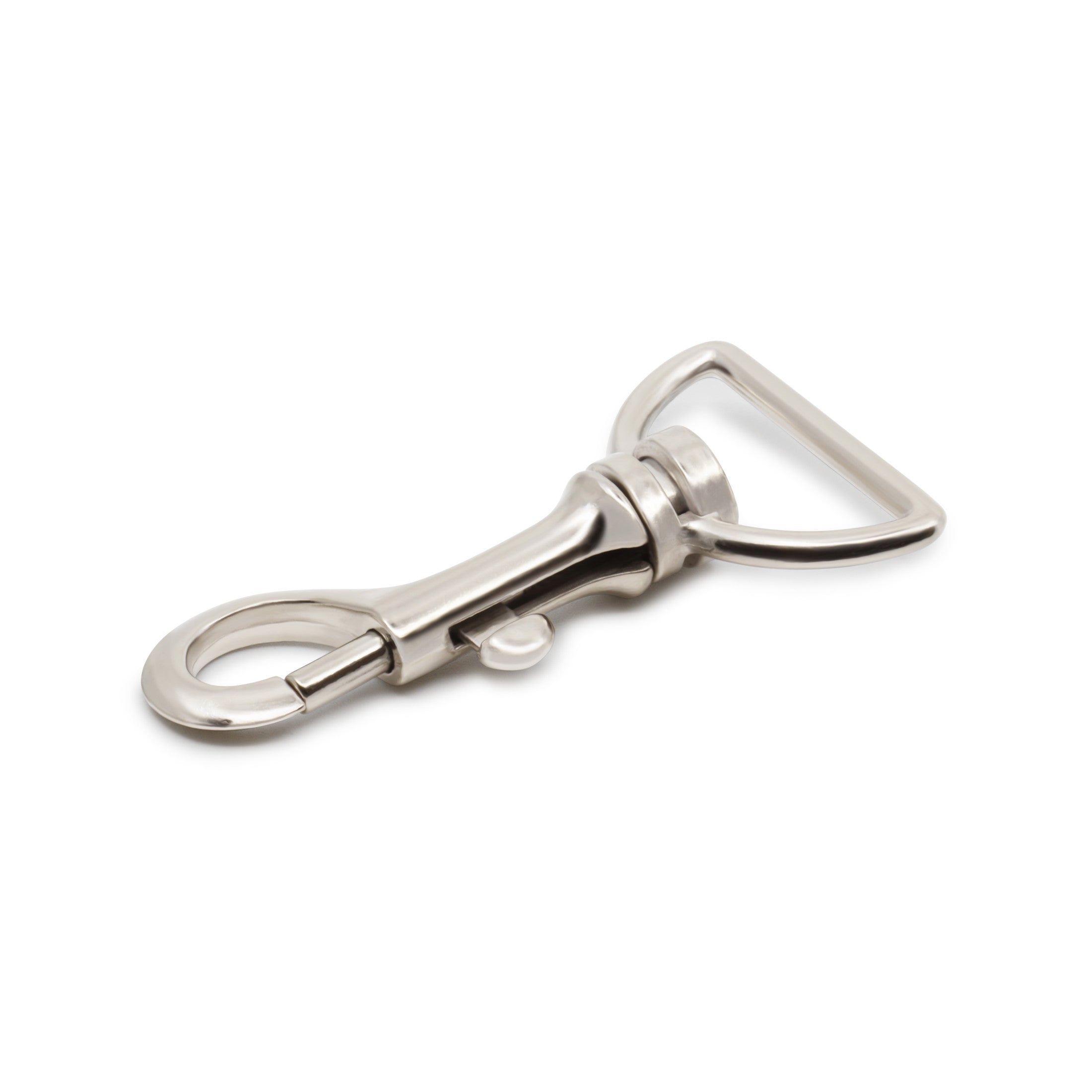 Dritz Mousqueton Pivotant Nickel pour Sangle 22 mm Sac