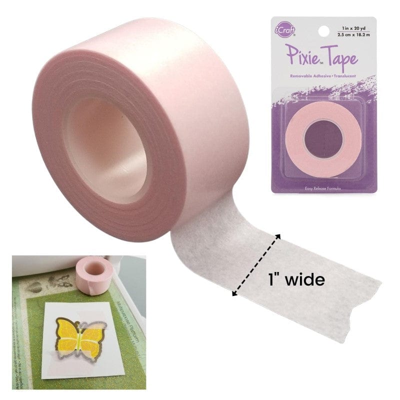 HeatnBond iCraft Pixie ruban adhésif rose 2,54cmx18,28m