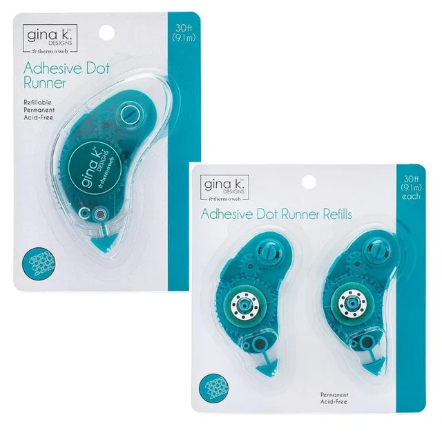 HeatnBond Gina K. Designs Dot Runner colle permanente bundle