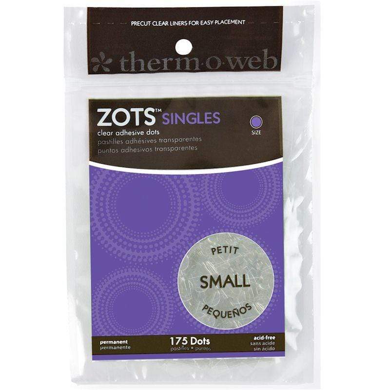 HeatnBond Zots pastille colle transparente petit lot 175