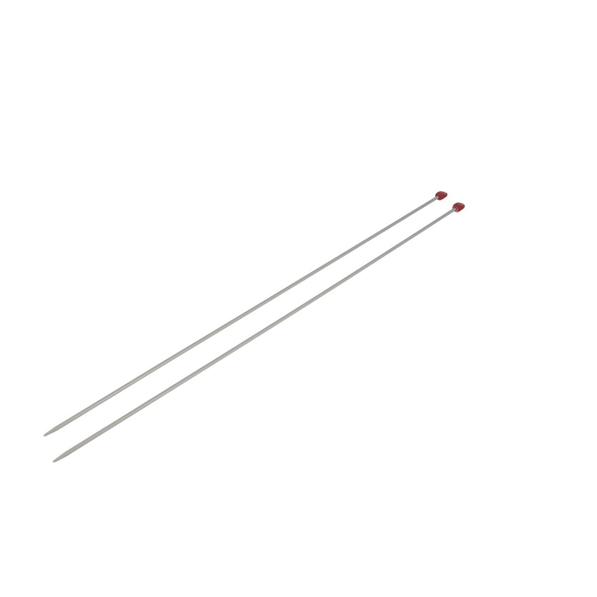 Bohin Tricot & Crochet aiguilles à tricoter 40 cm N°4 aluminium